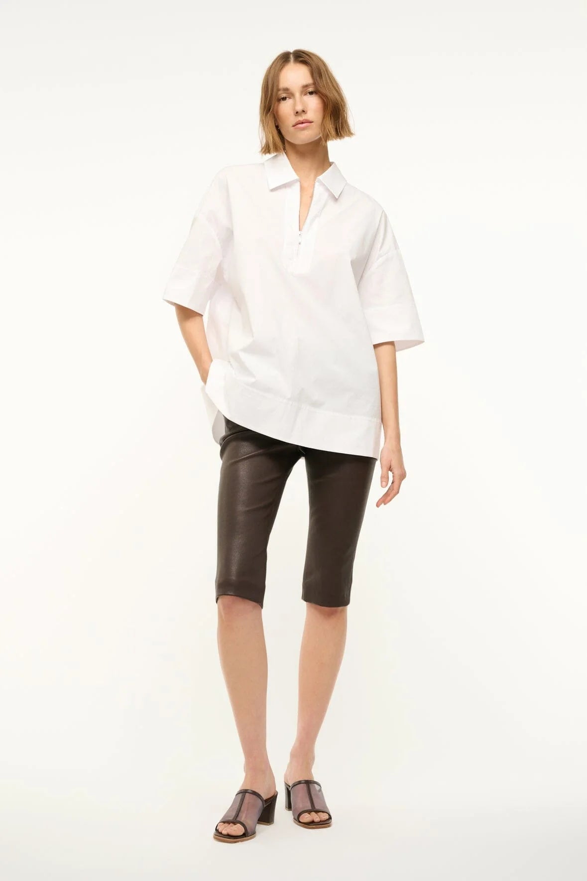 Staud Yvette Top White