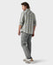 Stio Men's Eddy Shirt LS - Quiet Gray Plaid