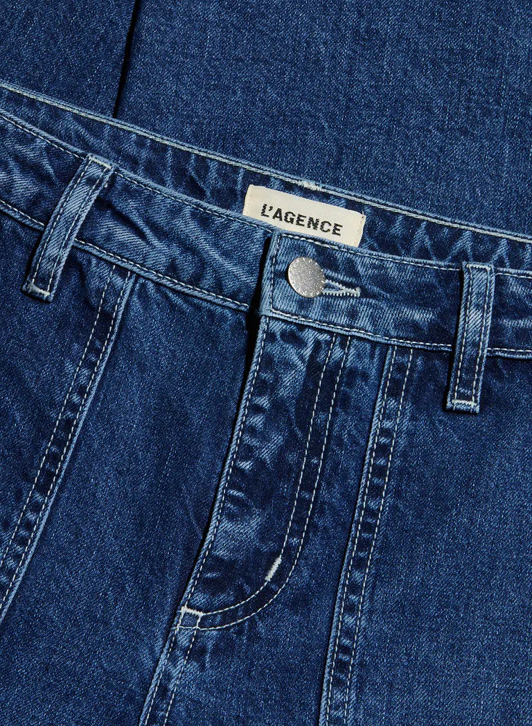 L'Agence Christel Wide-Leg Jean - Atlantis