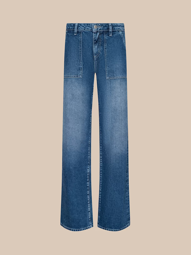 L'Agence Christel Wide-Leg Jean - Atlantis