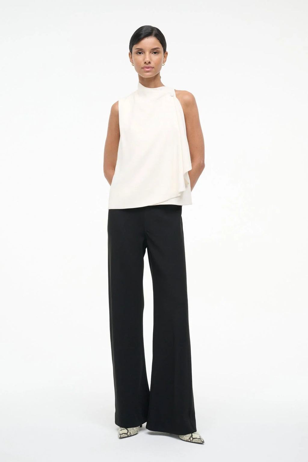 Staud Sierra Top  - Ivory