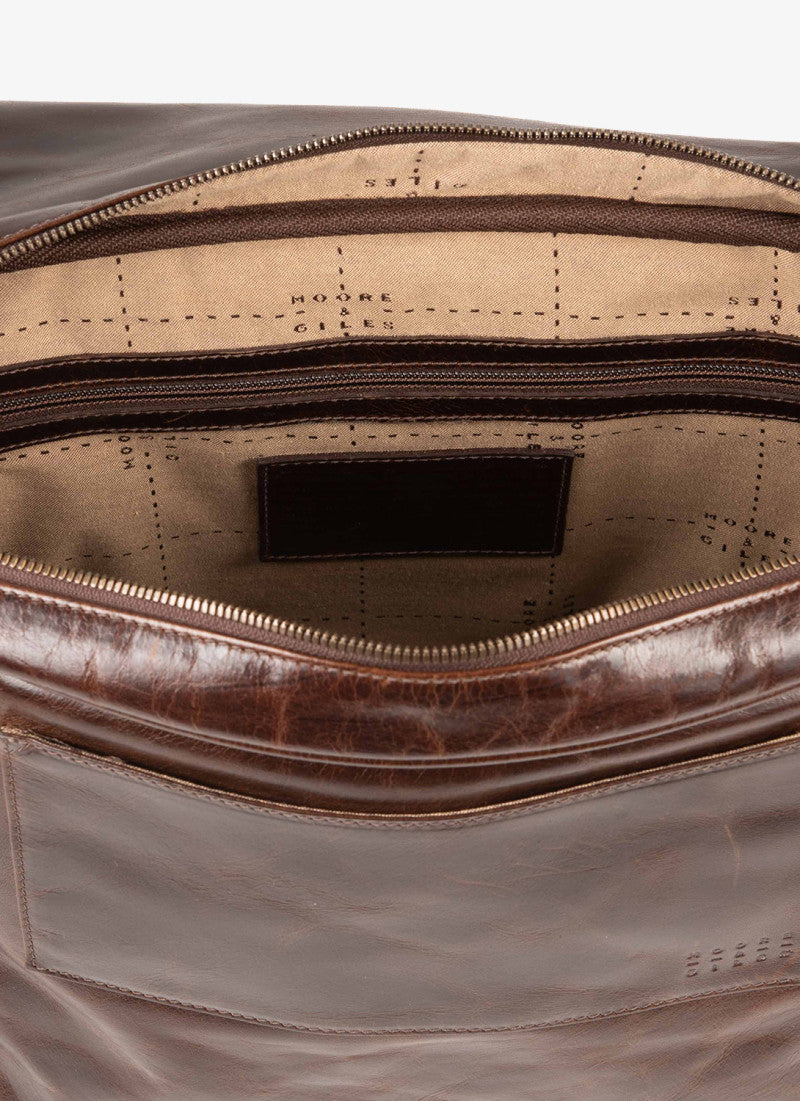 Moore & Giles Wynn Mail Bag - Brompton Brown