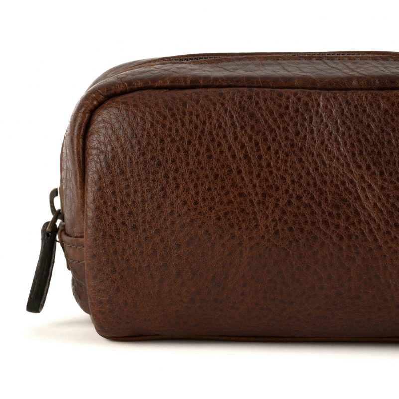 Moore and Giles George Mini Wash Kit - Titan Milled Brown
