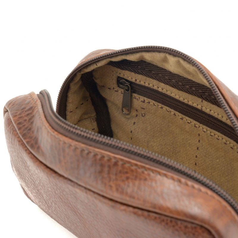 Moore and Giles George Mini Wash Kit - Titan Milled Brown