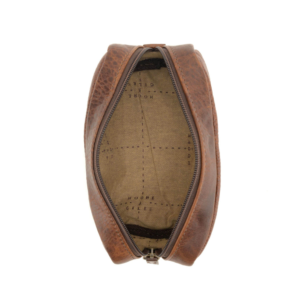 Moore and Giles George Mini Wash Kit - Titan Milled Brown