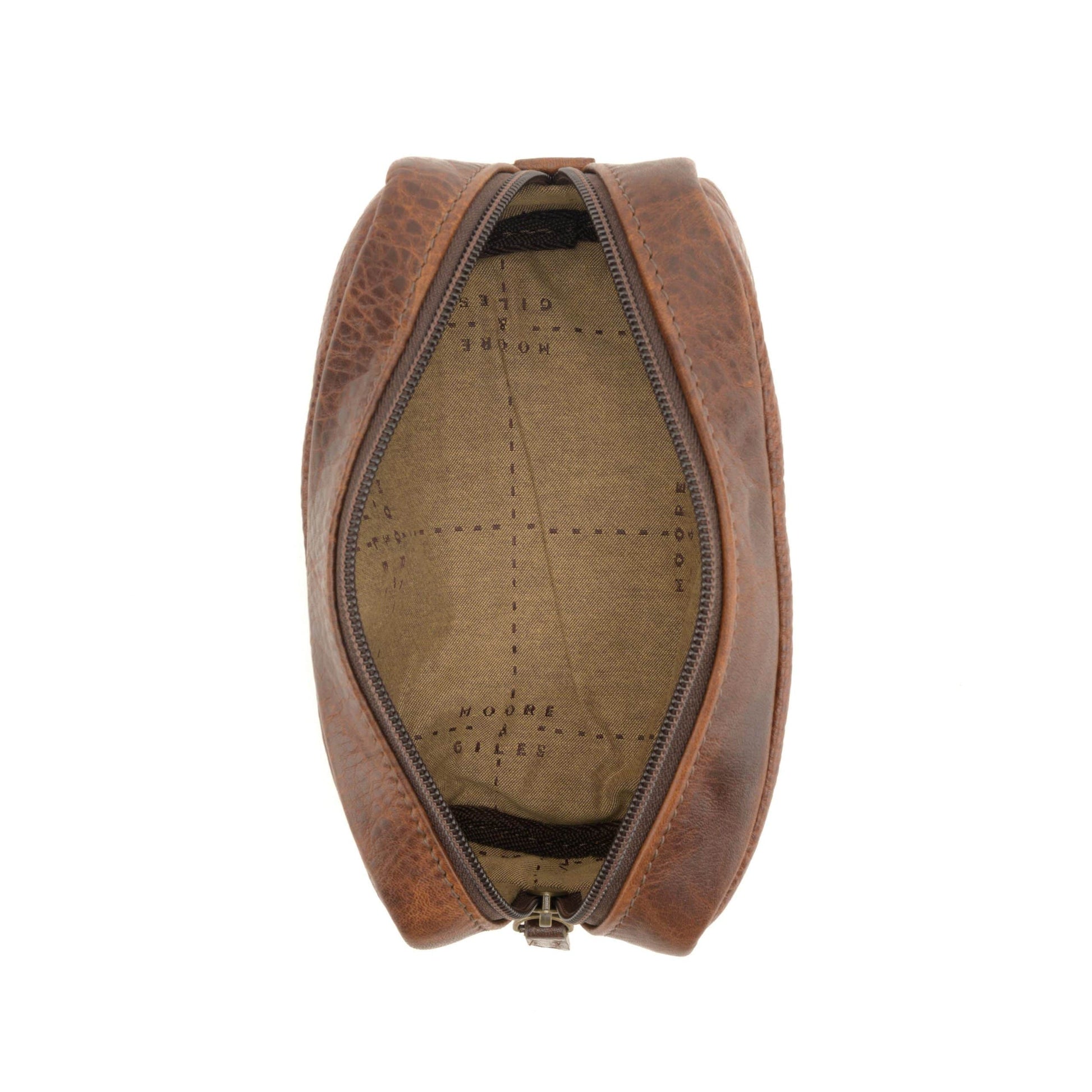 Moore and Giles George Mini Wash Kit - Titan Milled Brown