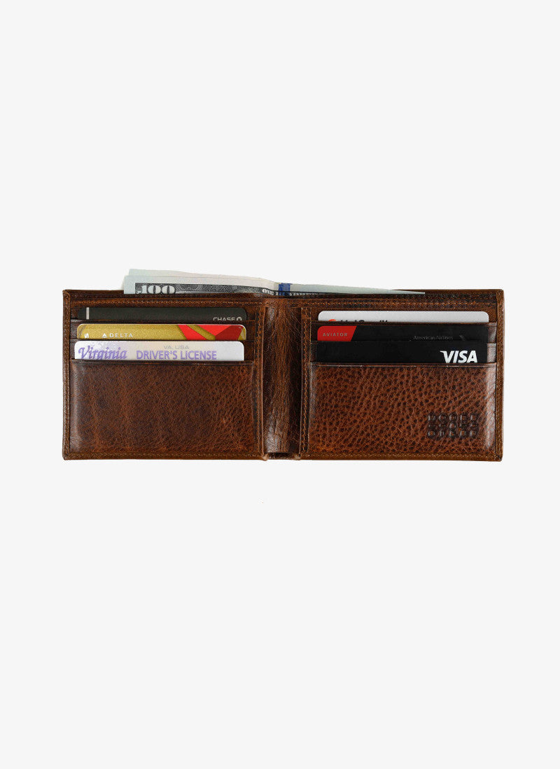Moore & Giles Bifold Wallet - Brompton Brown