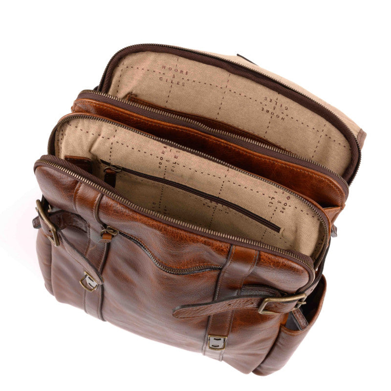 Moore & Giles Crews Backpack - Titan Milled Honey