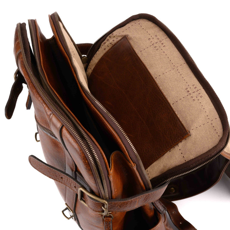 Moore & Giles Crews Backpack - Titan Milled Honey