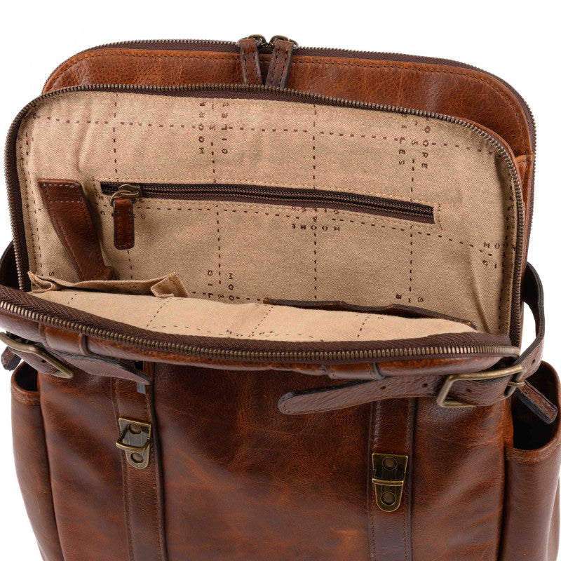 Moore & Giles Crews Backpack - Titan Milled Honey