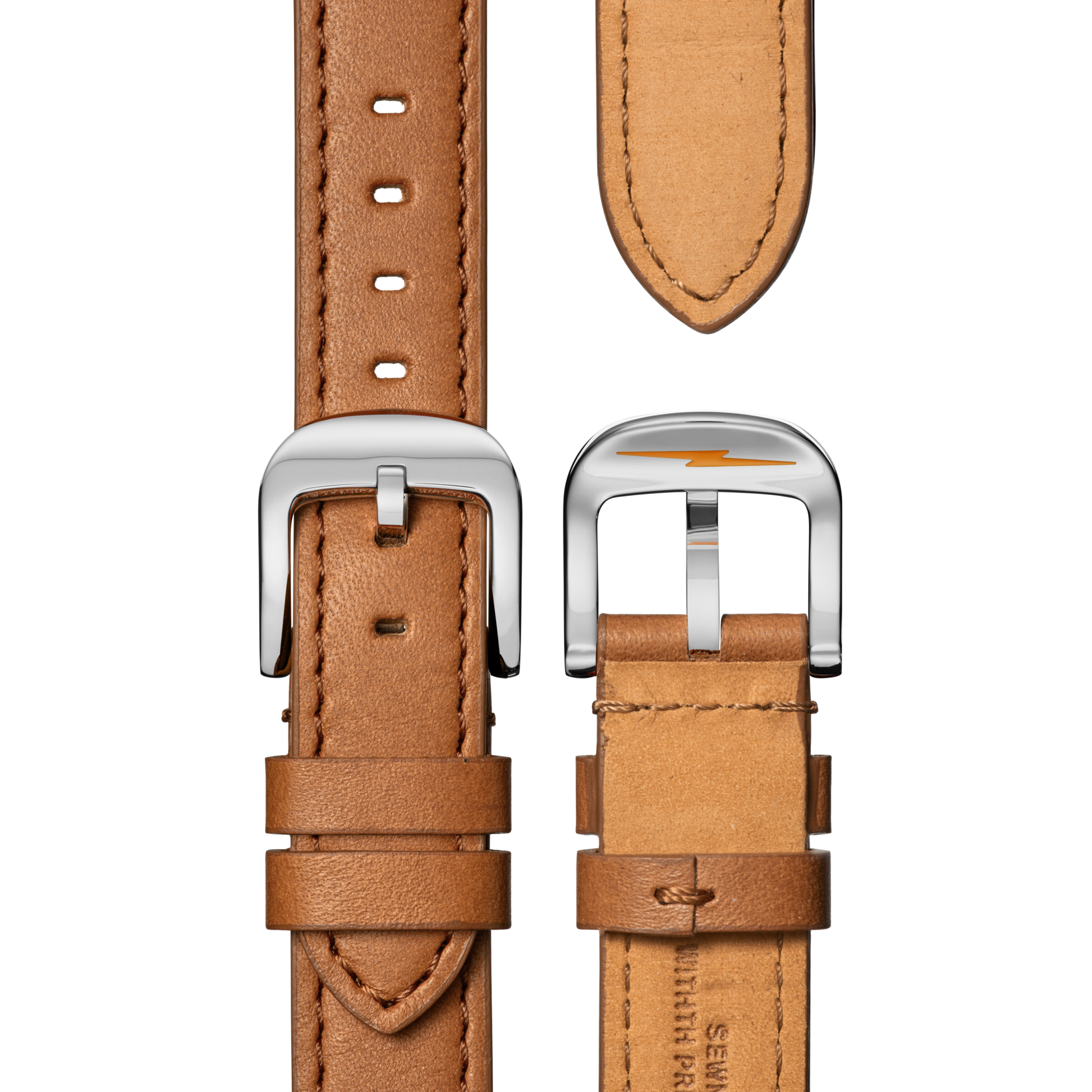 Shinola Canfield Watch 38mm - Blue/Tan Leather Staps