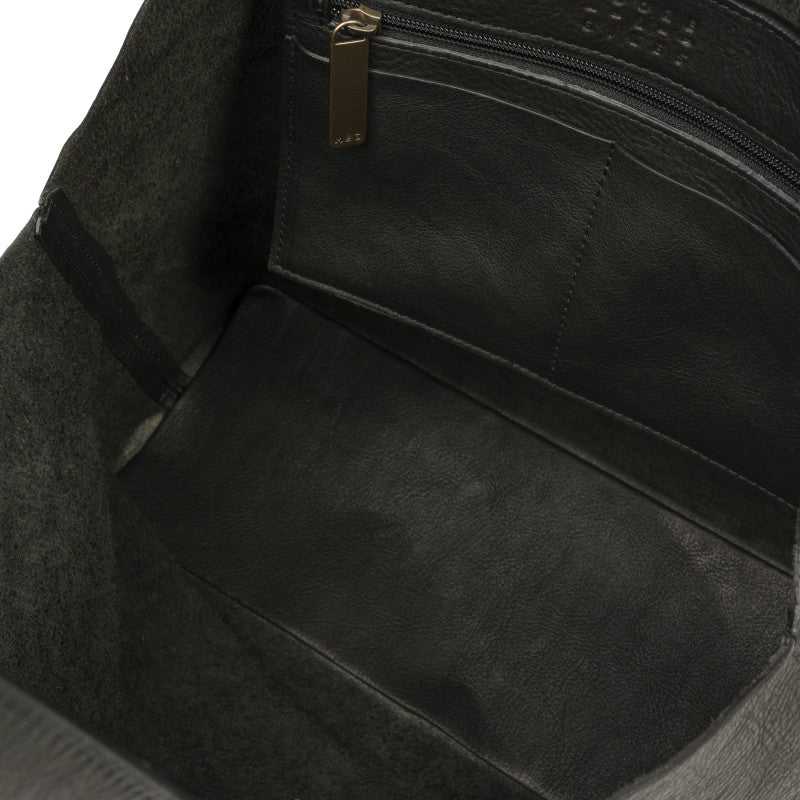 Moore & Giles Weldon Tote Seven Hills Black - TRUNK SHOW