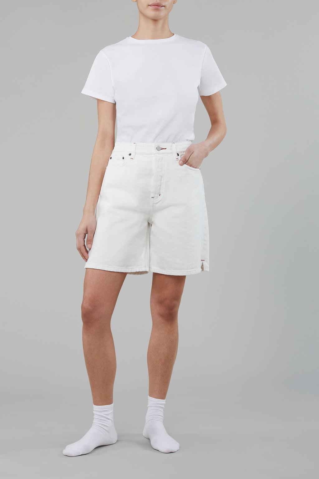 Still Here Cool Shorts - Milk