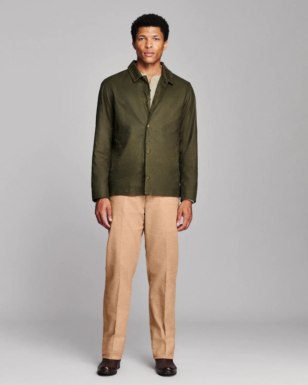Billy Reid Harrison Jacket  - Olive