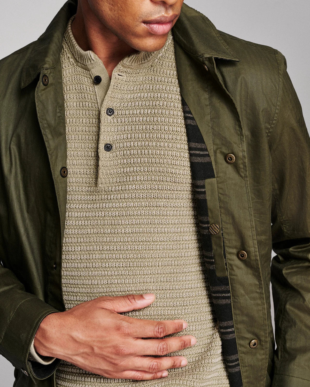 Billy Reid Harrison Jacket  - Olive