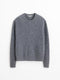 Alex Mill Jordan Sweater in Washed Cashmere - Heather Grey
