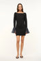 Staud Hawthorne Dress Black/Navy