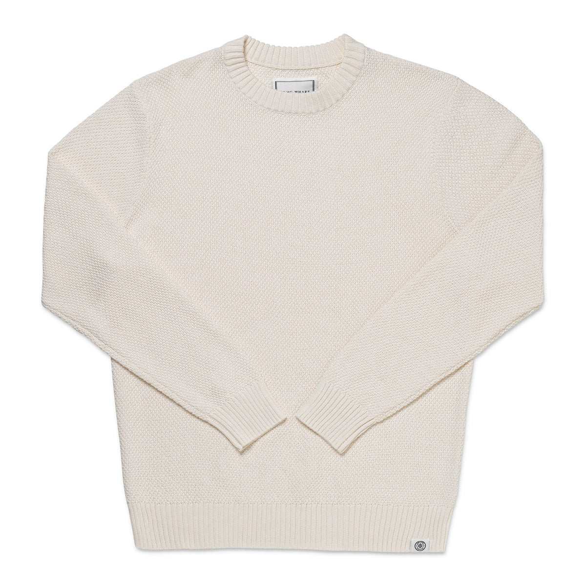 Long Wharf Madaket SeaWell® Crew - Cream