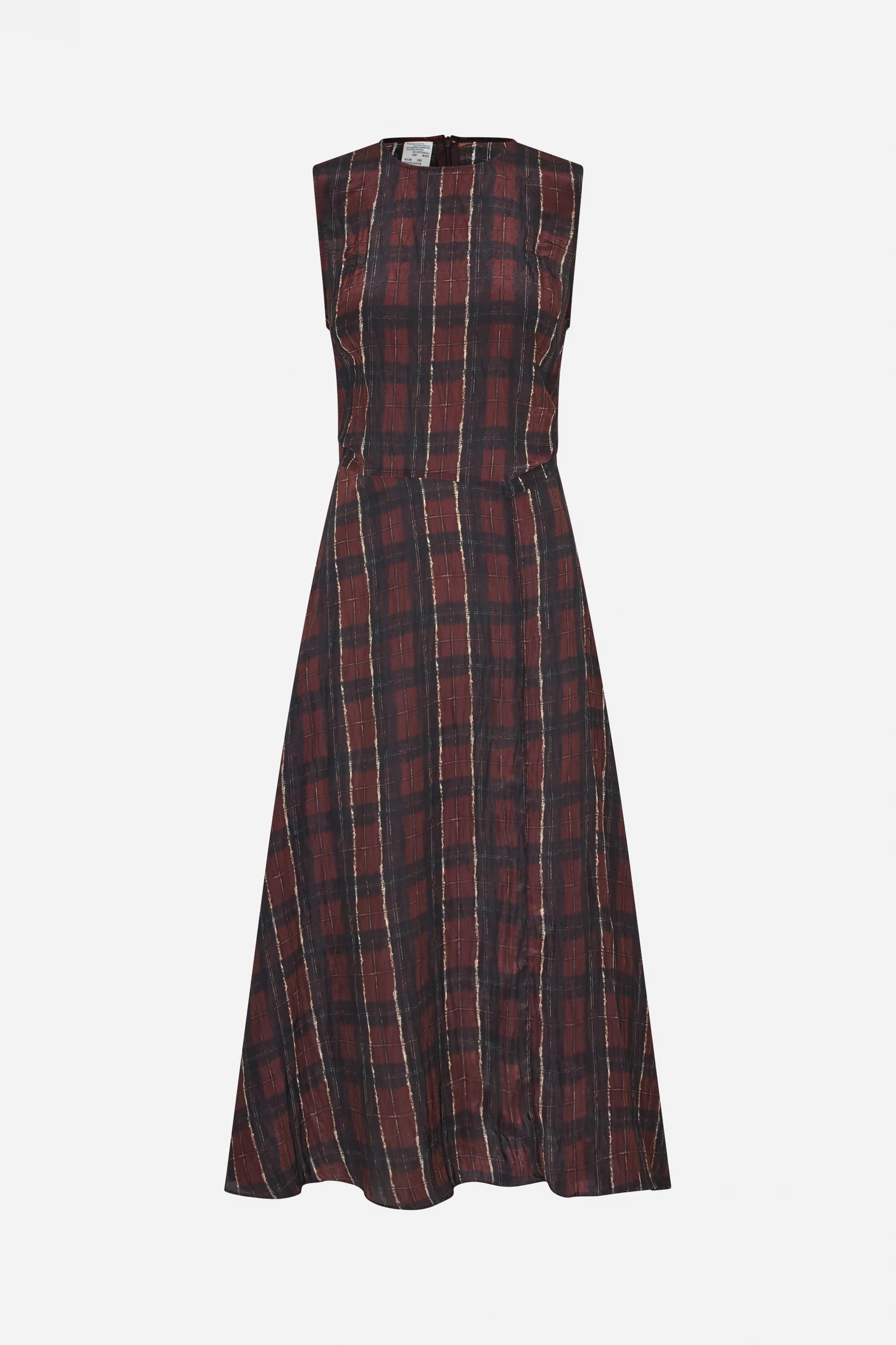 Baum Und Pferdgarten Atina Dress - Dark Red Check