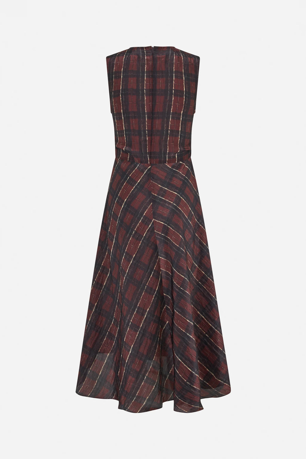 Baum Und Pferdgarten Atina Dress - Dark Red Check