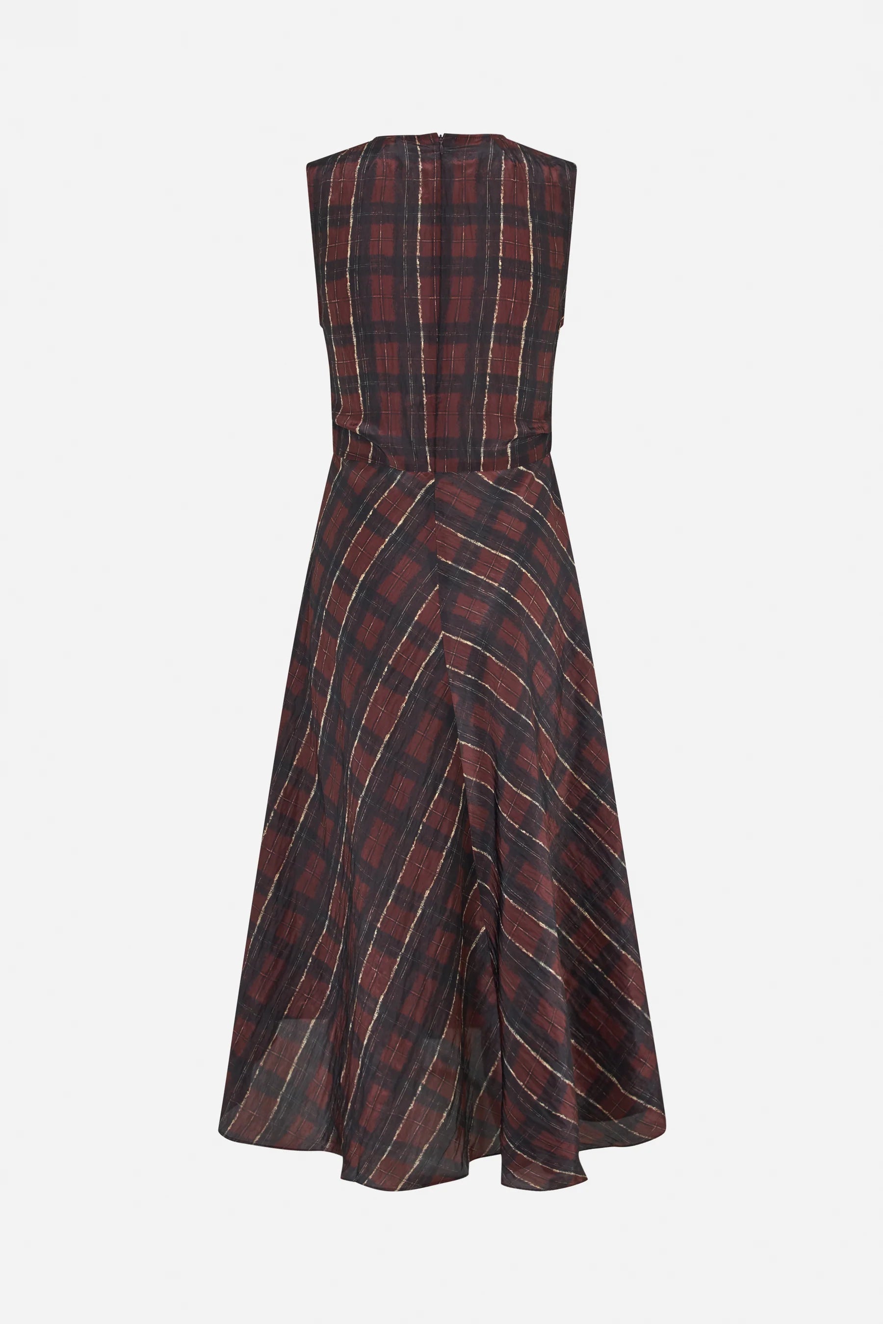 Baum Und Pferdgarten Atina Dress - Dark Red Check