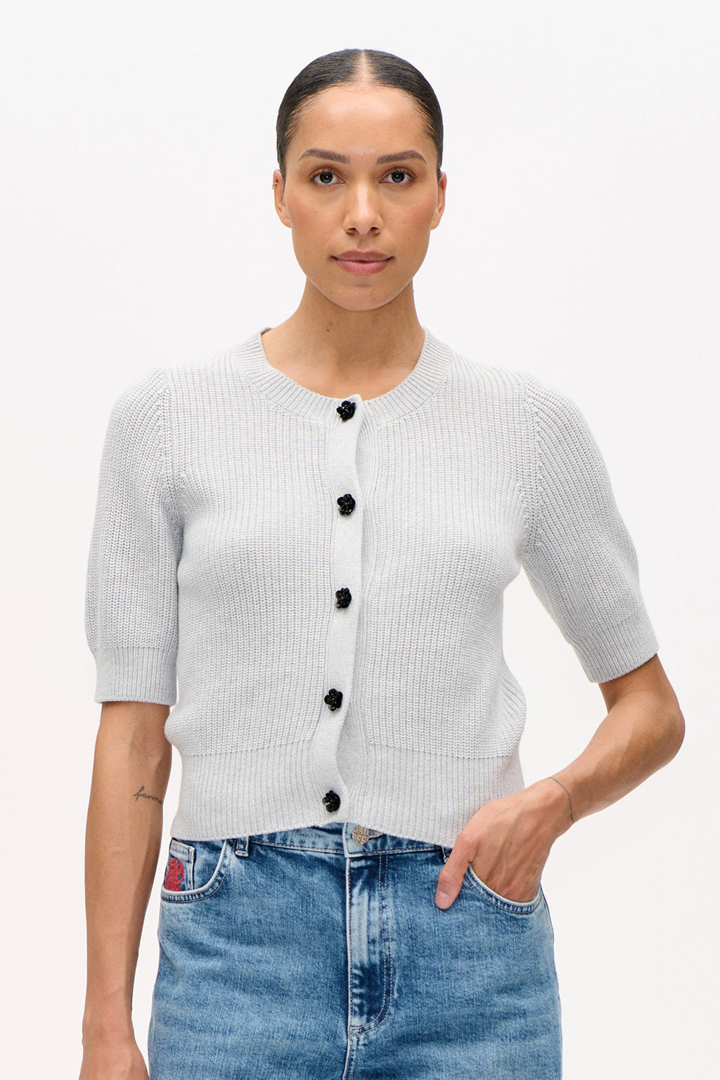 Baum und Pferdgarten Cathia Cardigan  - Grey Melange