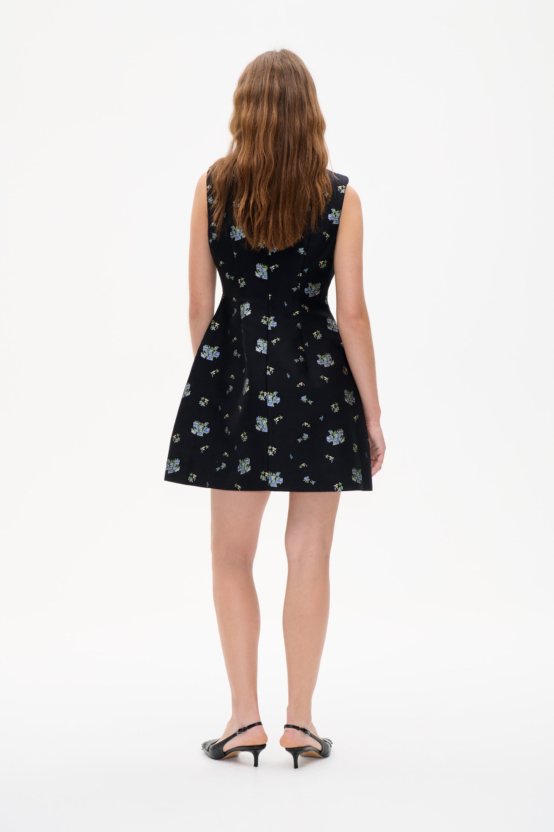 Baum und Pferdgarten Amayah Dress - Black Small Flower
