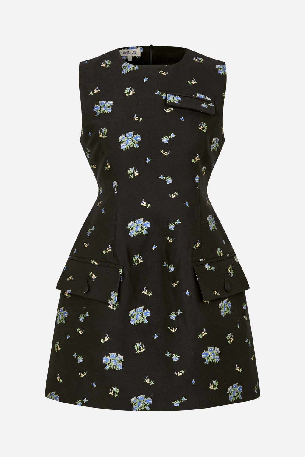 Baum und Pferdgarten Amayah Dress - Black Small Flower