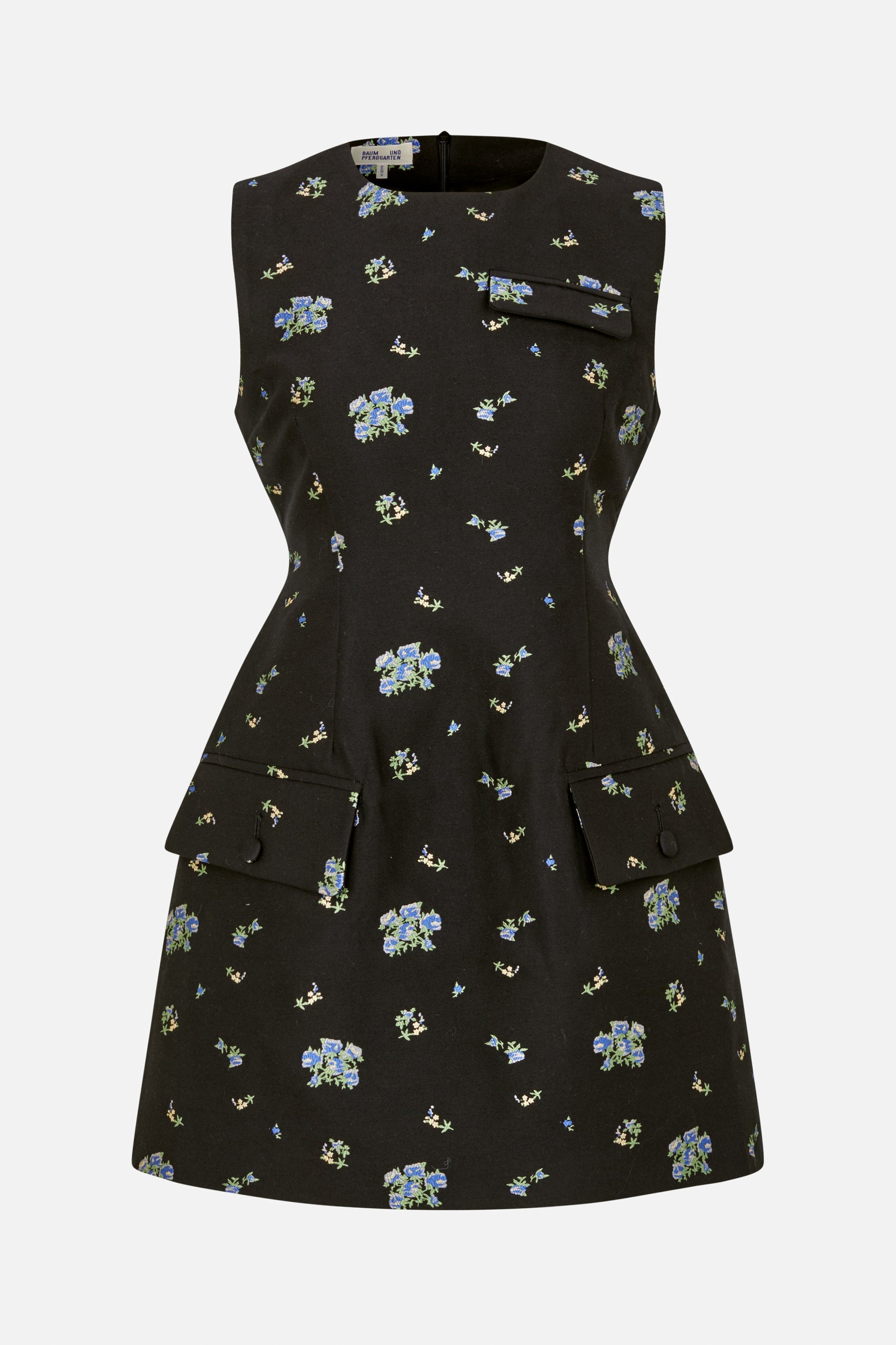 Baum und Pferdgarten Amayah Dress - Black Small Flower