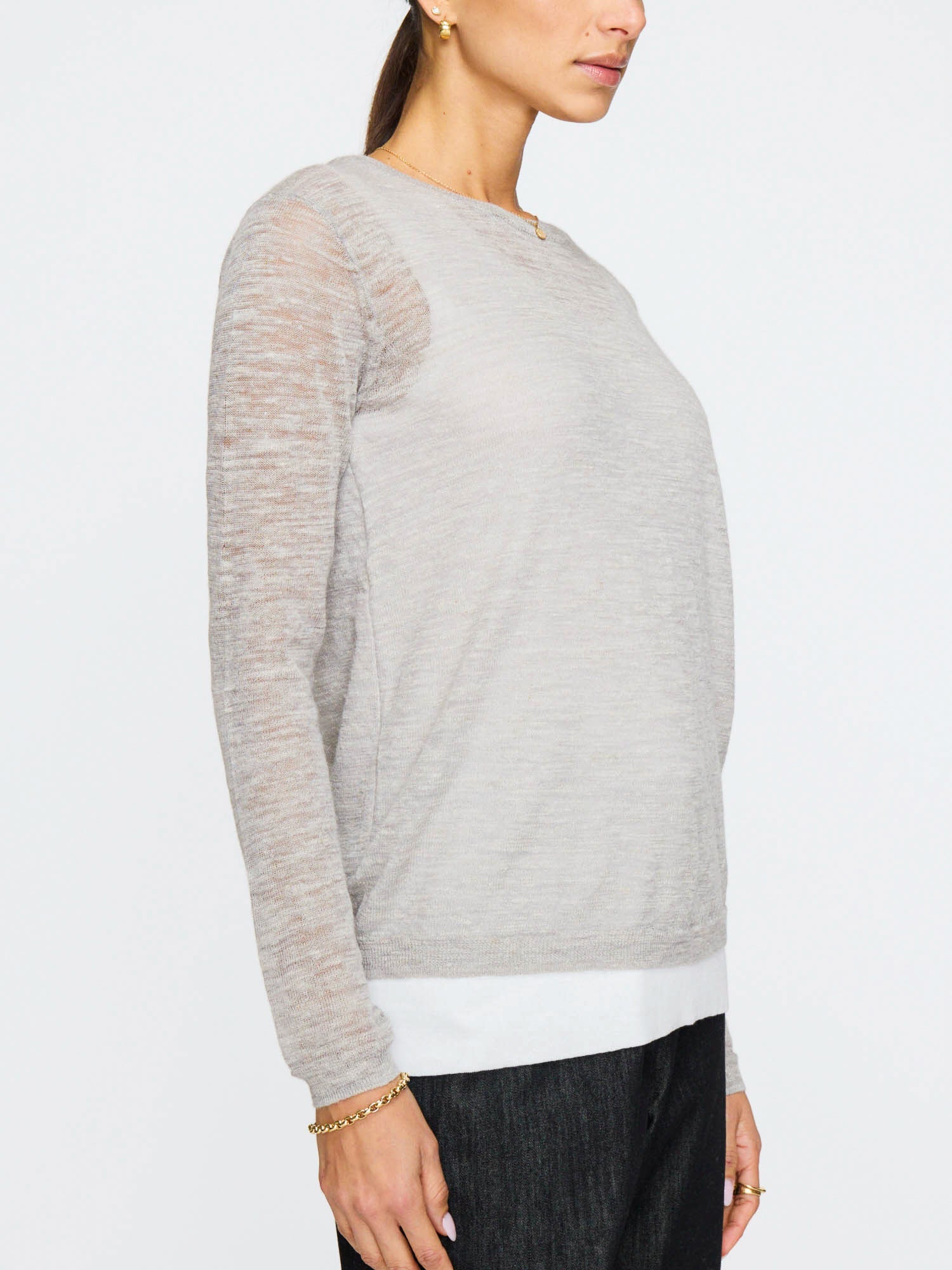 Brochu Walker Dafne Layered Looker  - Asher Grey/ White