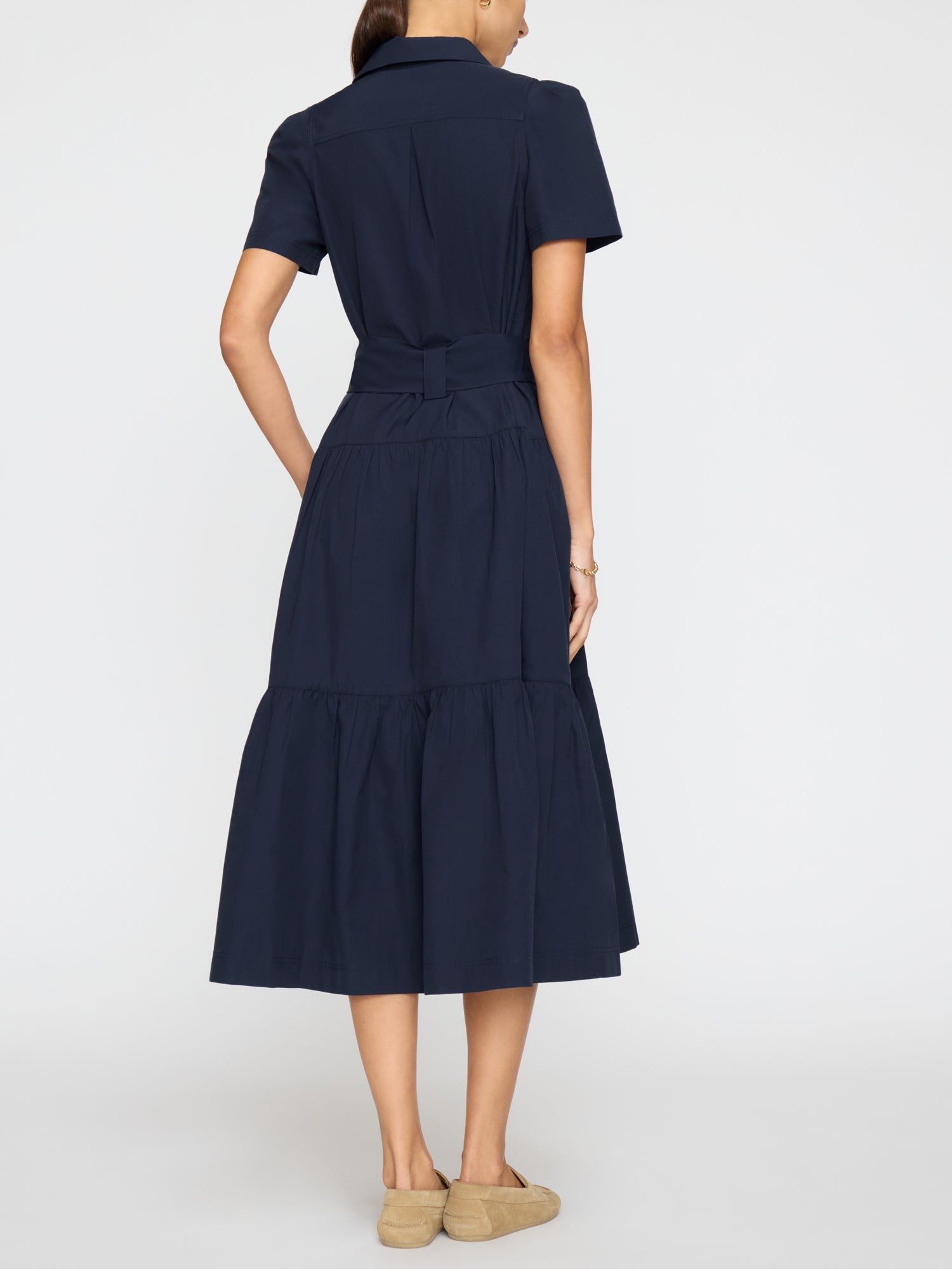 Brochu Walker Alina Dress  - Navy