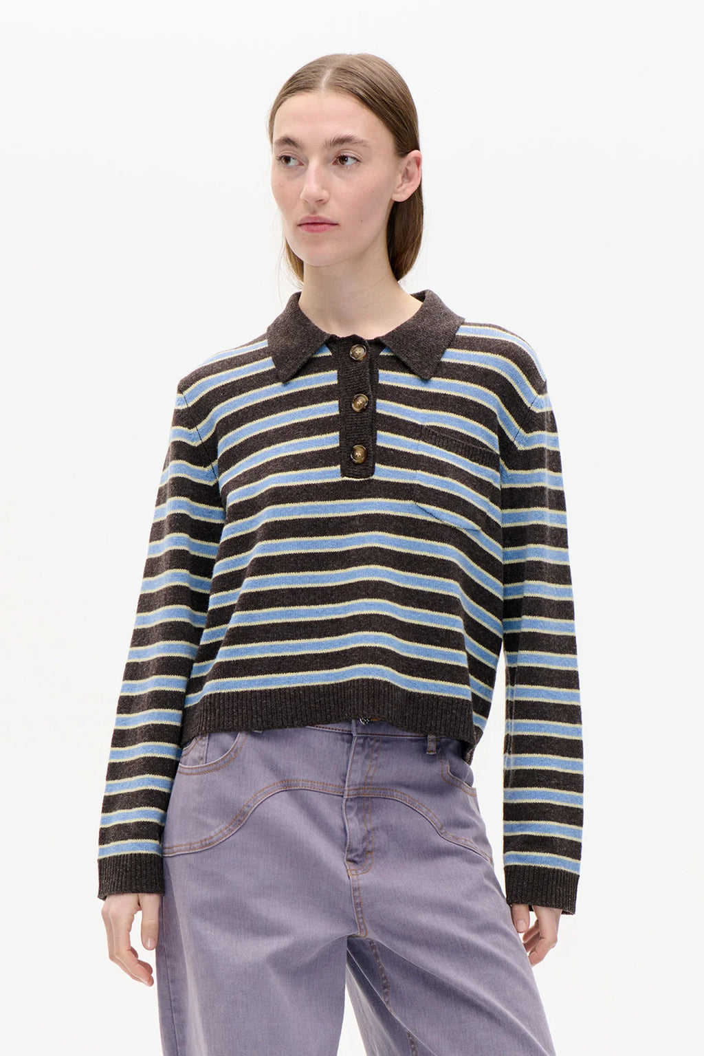 Baum und Pferdgarten Cori Sweater - Coffee Stripe