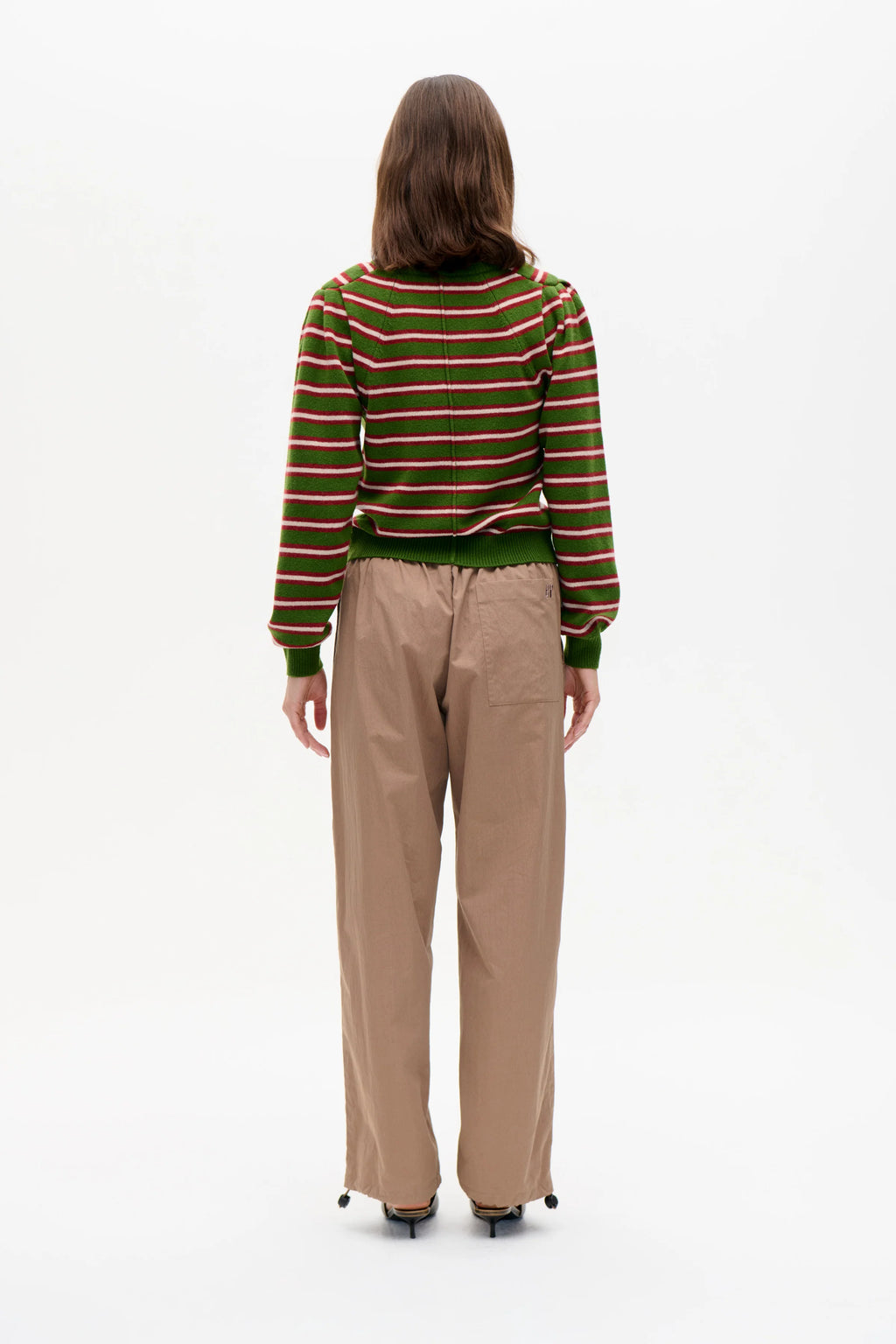 Baum und Pferdgarten Cylia Sweater  - Herb Garden Stripe