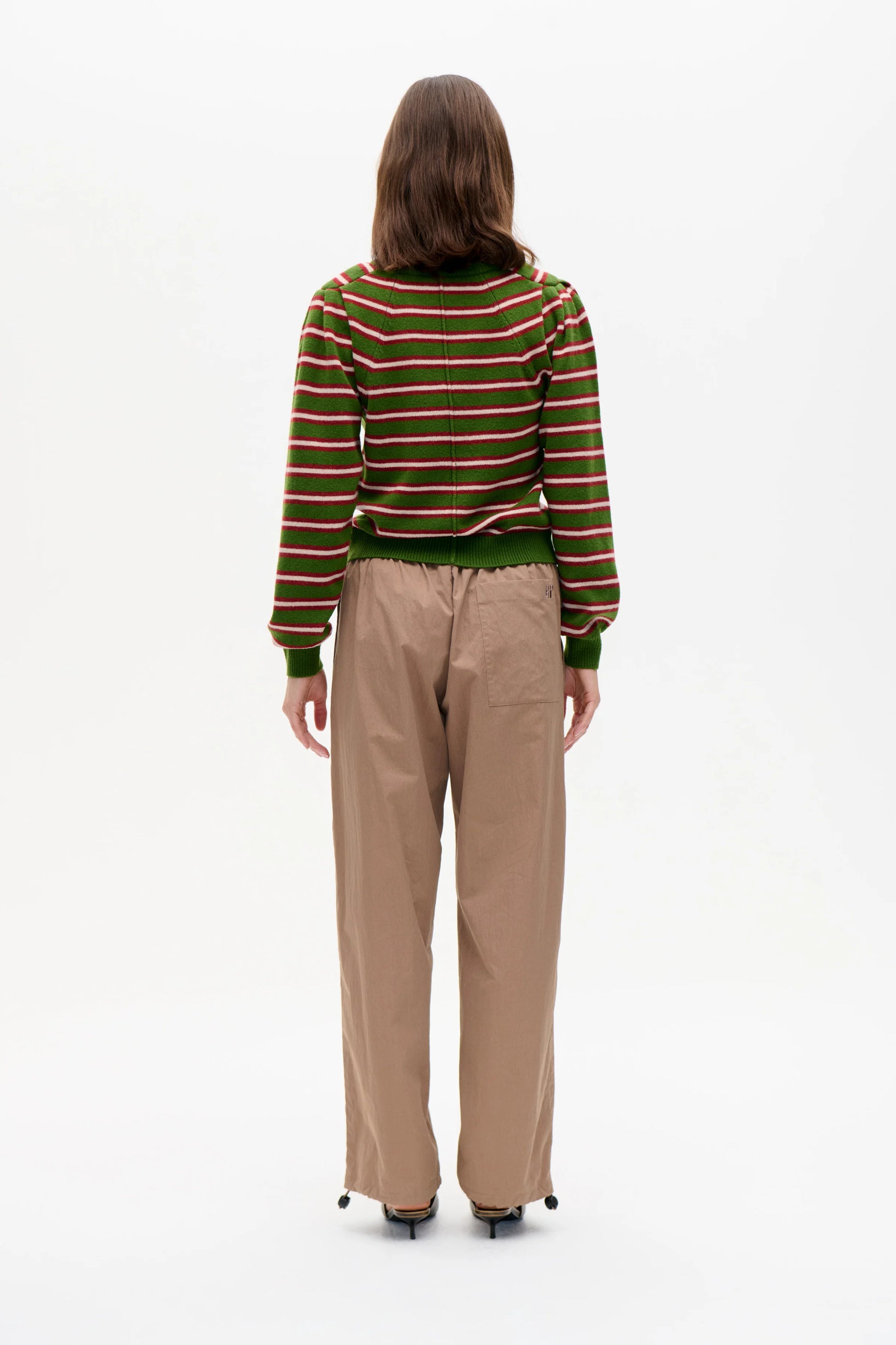 Baum und Pferdgarten Cylia Sweater  - Herb Garden Stripe