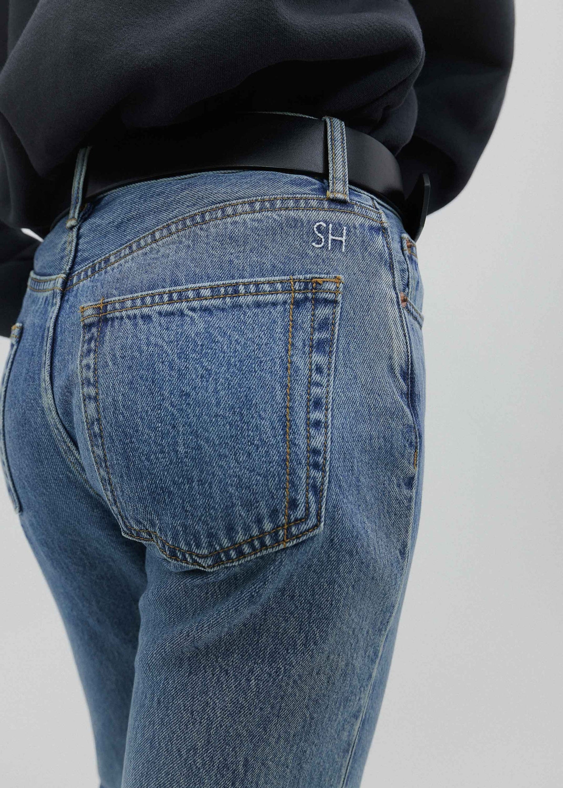 Still Here Tate Jean Classic Blue Quattro Tizi