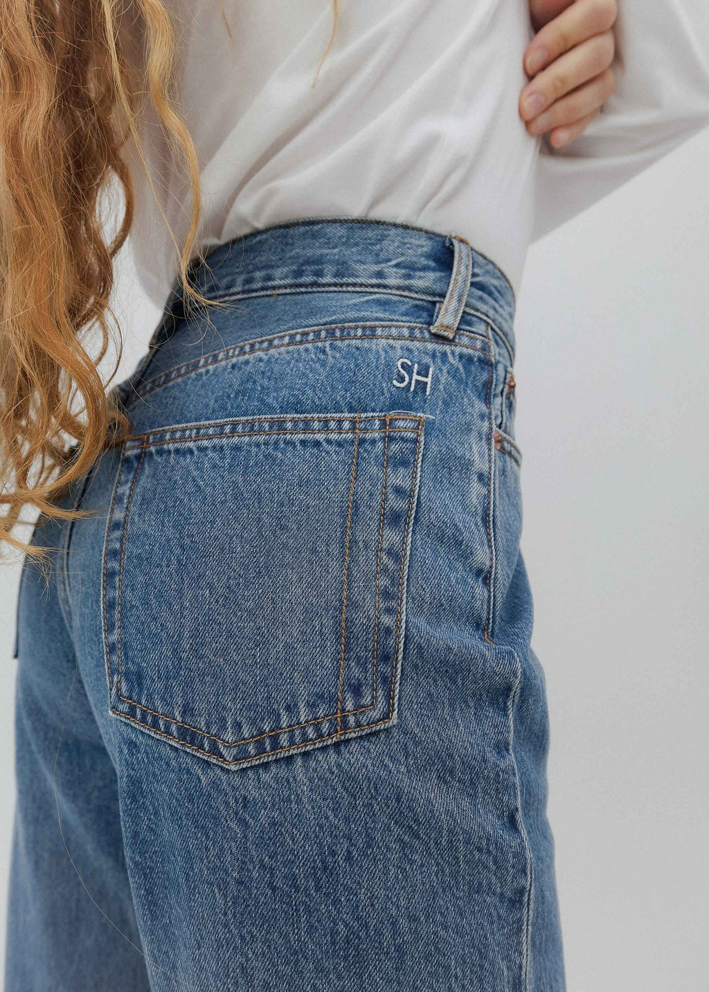 Still Here Childhood Jean in Classic Blue