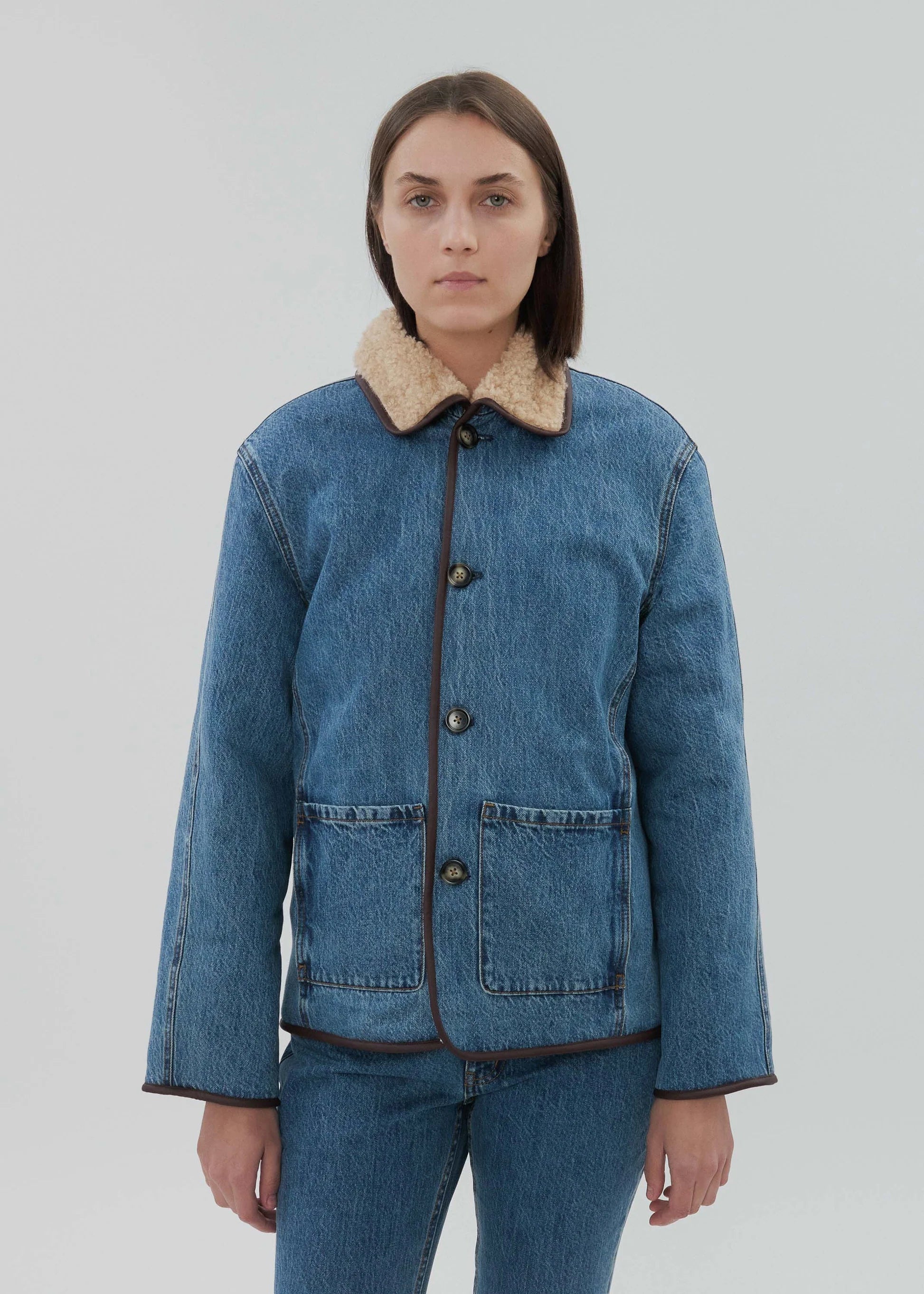 Still Here Townes Jacket In Classic Blue