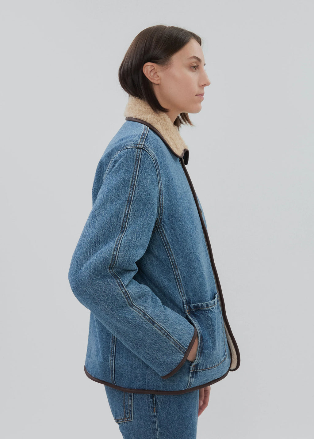 Still Here Townes Jacket In Classic Blue