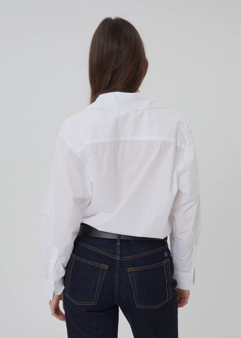 Still Here Madison Button Down - Milk