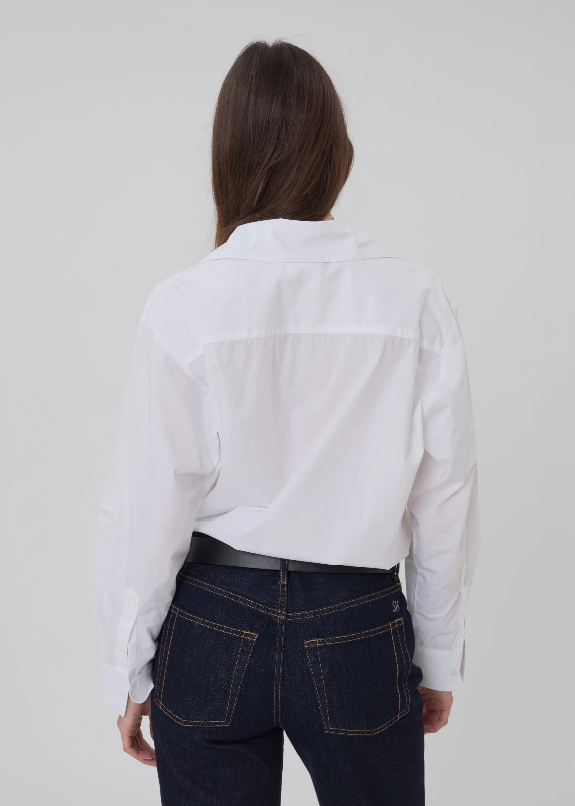 Still Here Madison Button Down - Milk