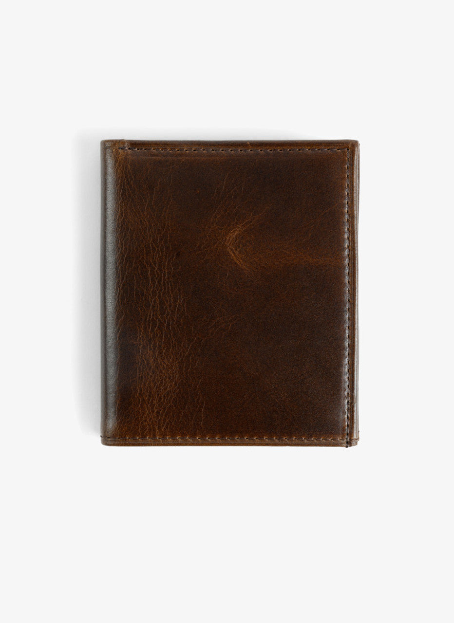 Moore & Giles Compact Wallet - Brompton Brown