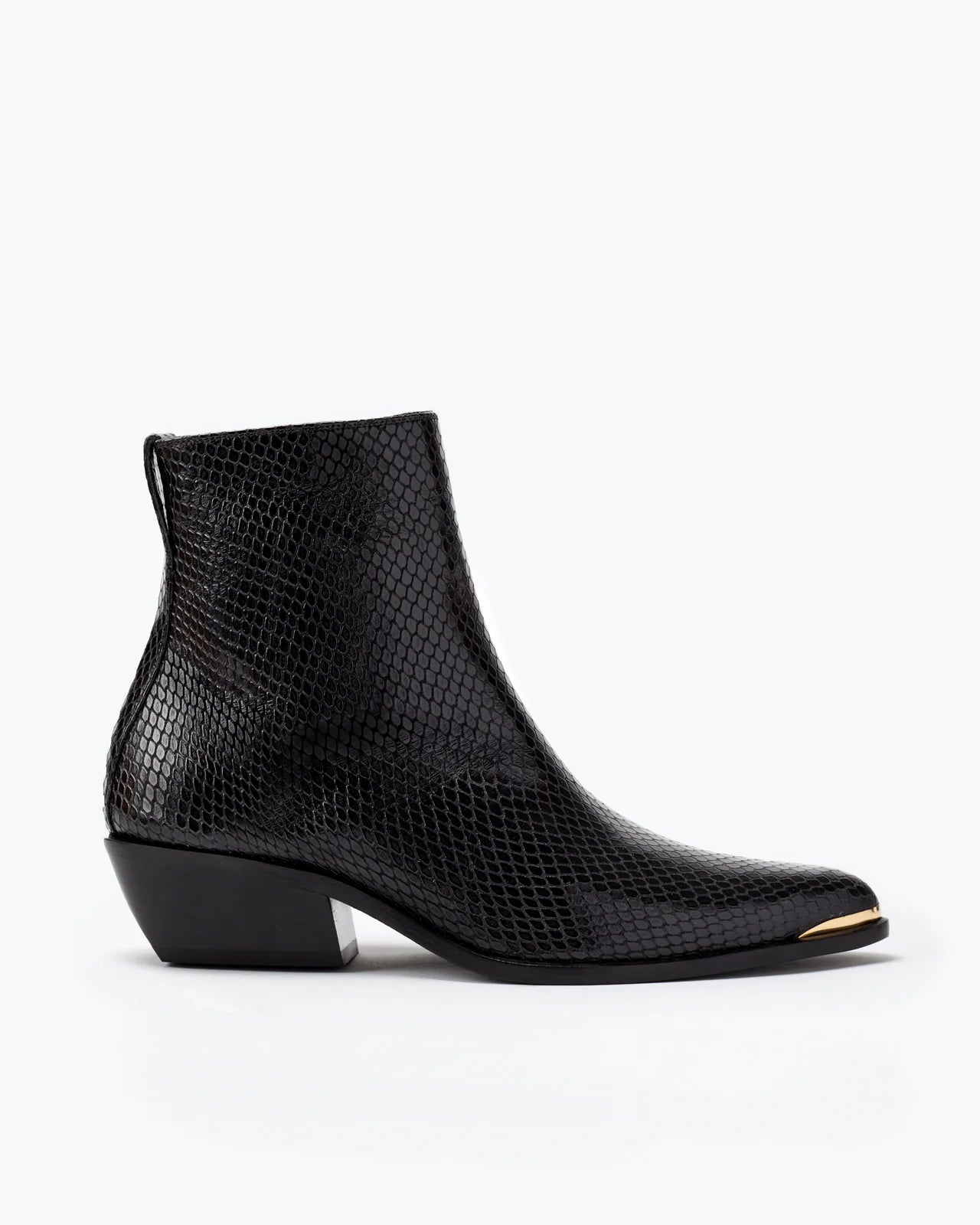 Le Seul Black Snake Embossed Nappa