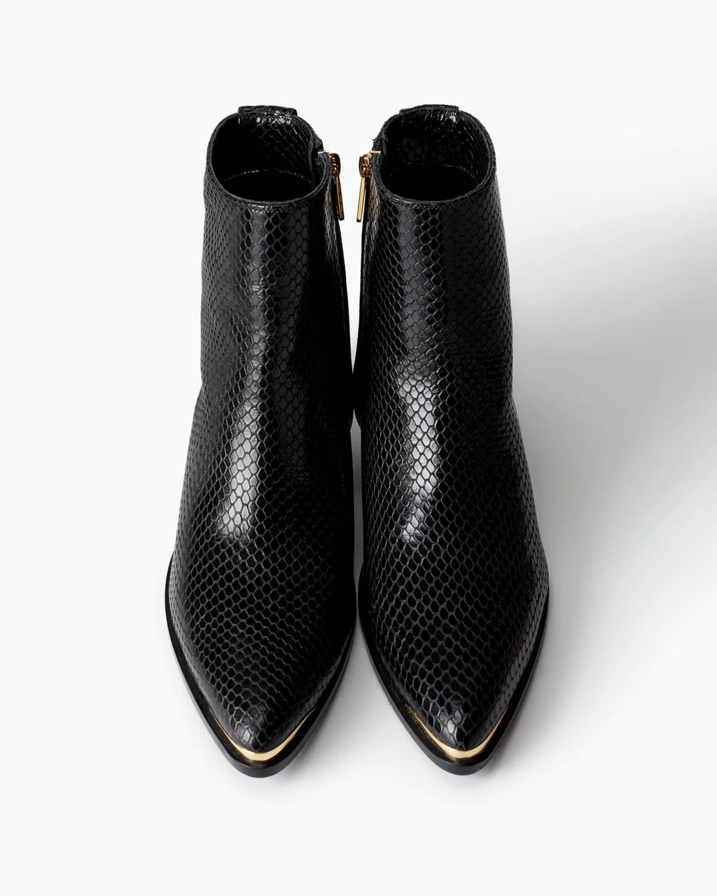 Le Seul Black Snake Embossed Nappa