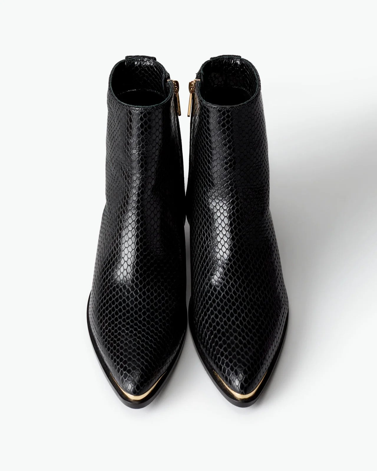 Le Seul Black Snake Embossed Nappa
