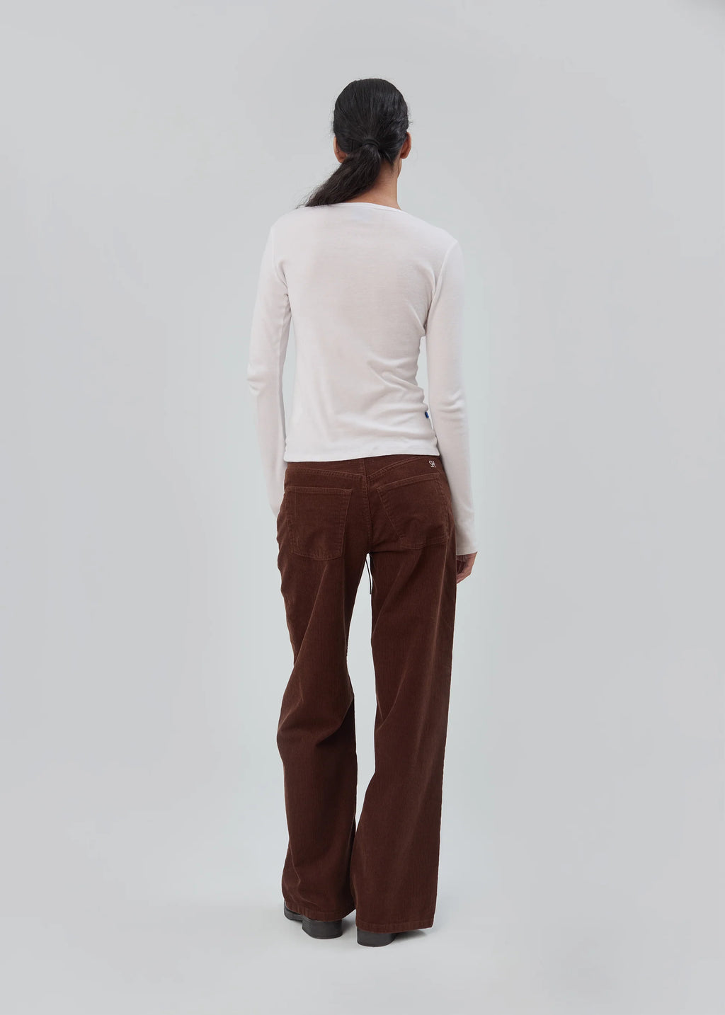 Still Here Cool Jean in Chocolate Corduroy