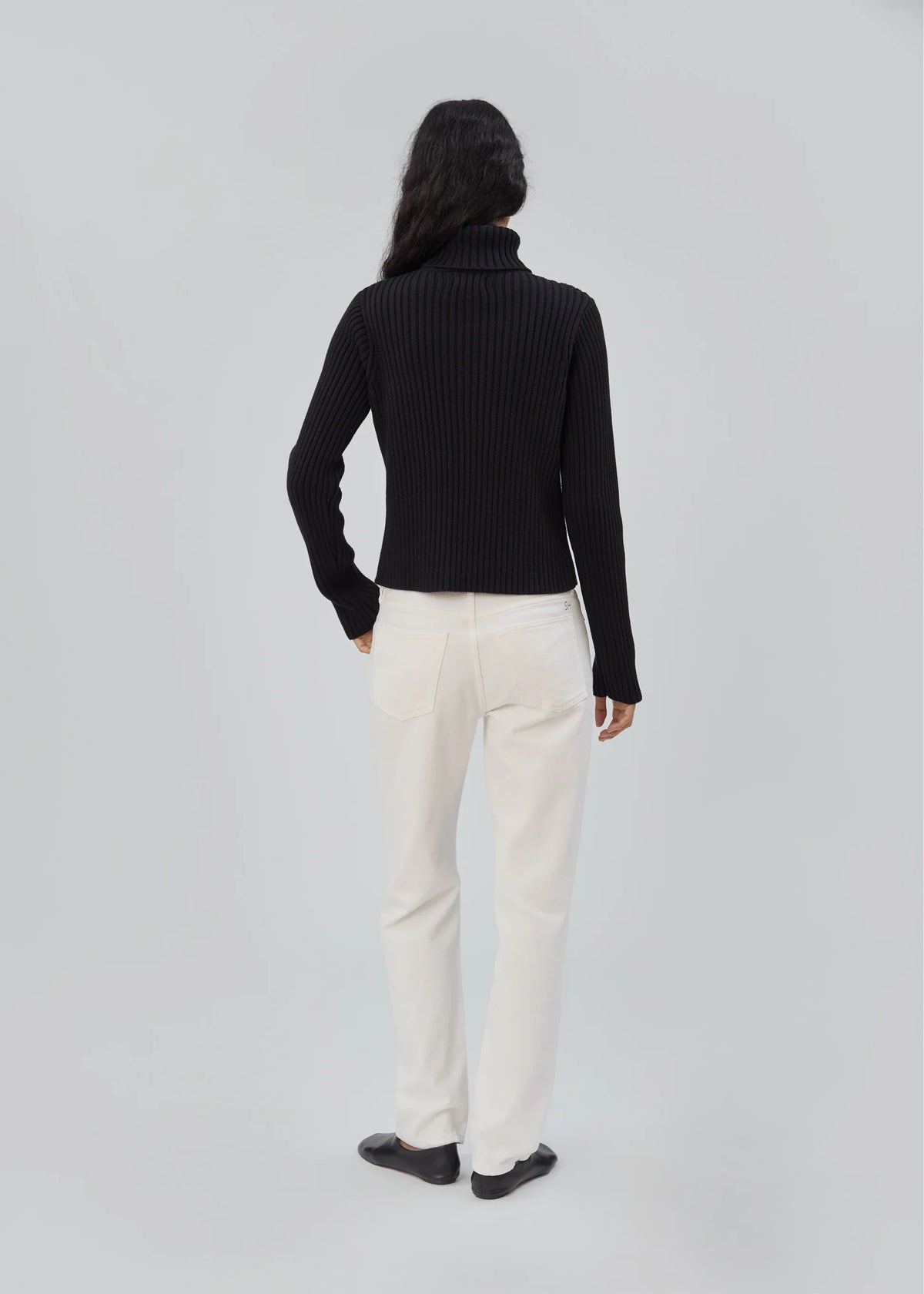 Still Here Miller Turtleneck Sweater - Black