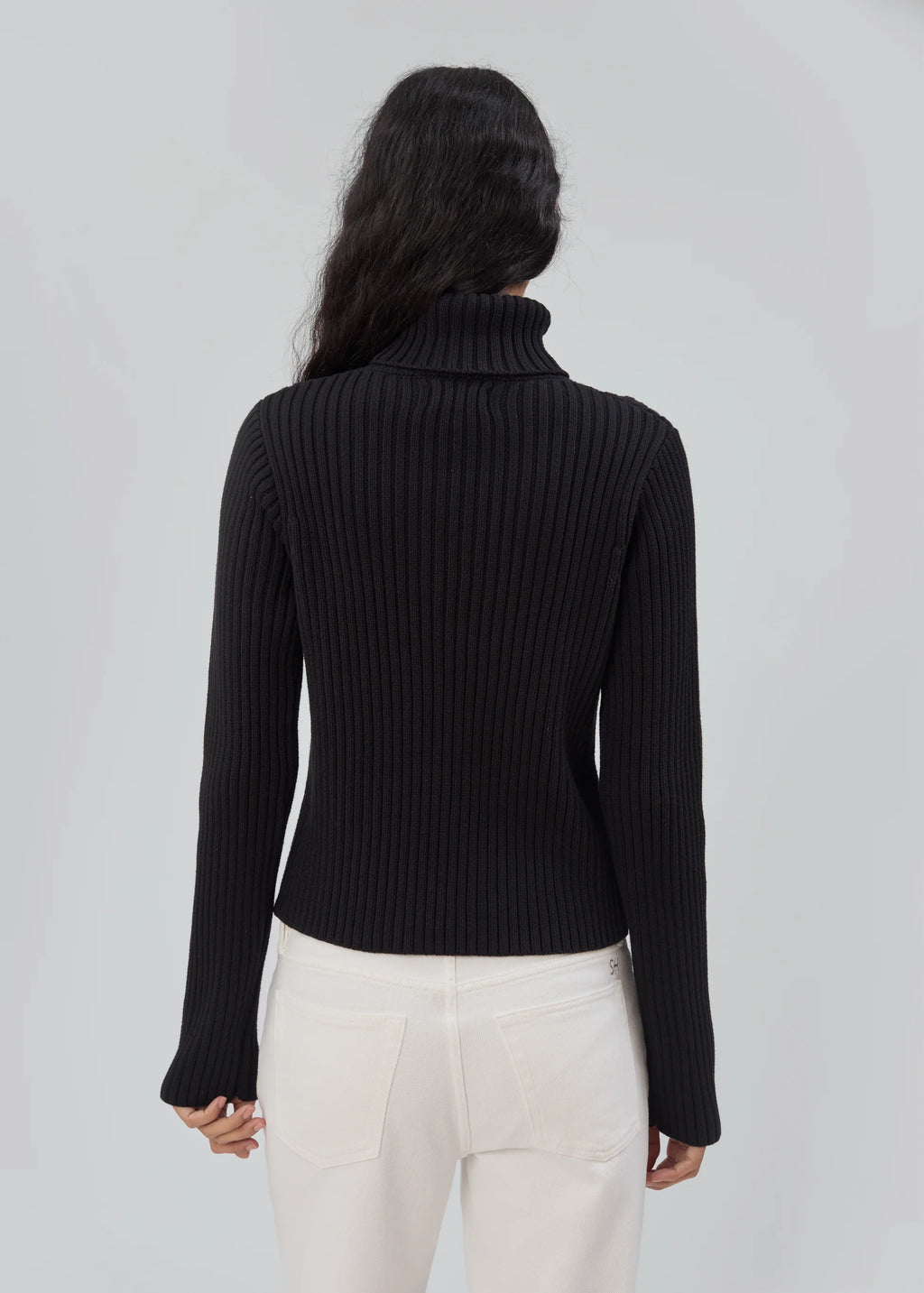 Still Here Miller Turtleneck Sweater - Black
