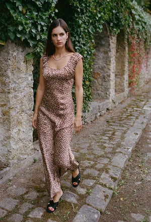 Ciao Lucia Regine Silk Dress - Floral