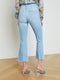 L'Agence Kendra High-Rise Cropped Flare Jeans in Olympia