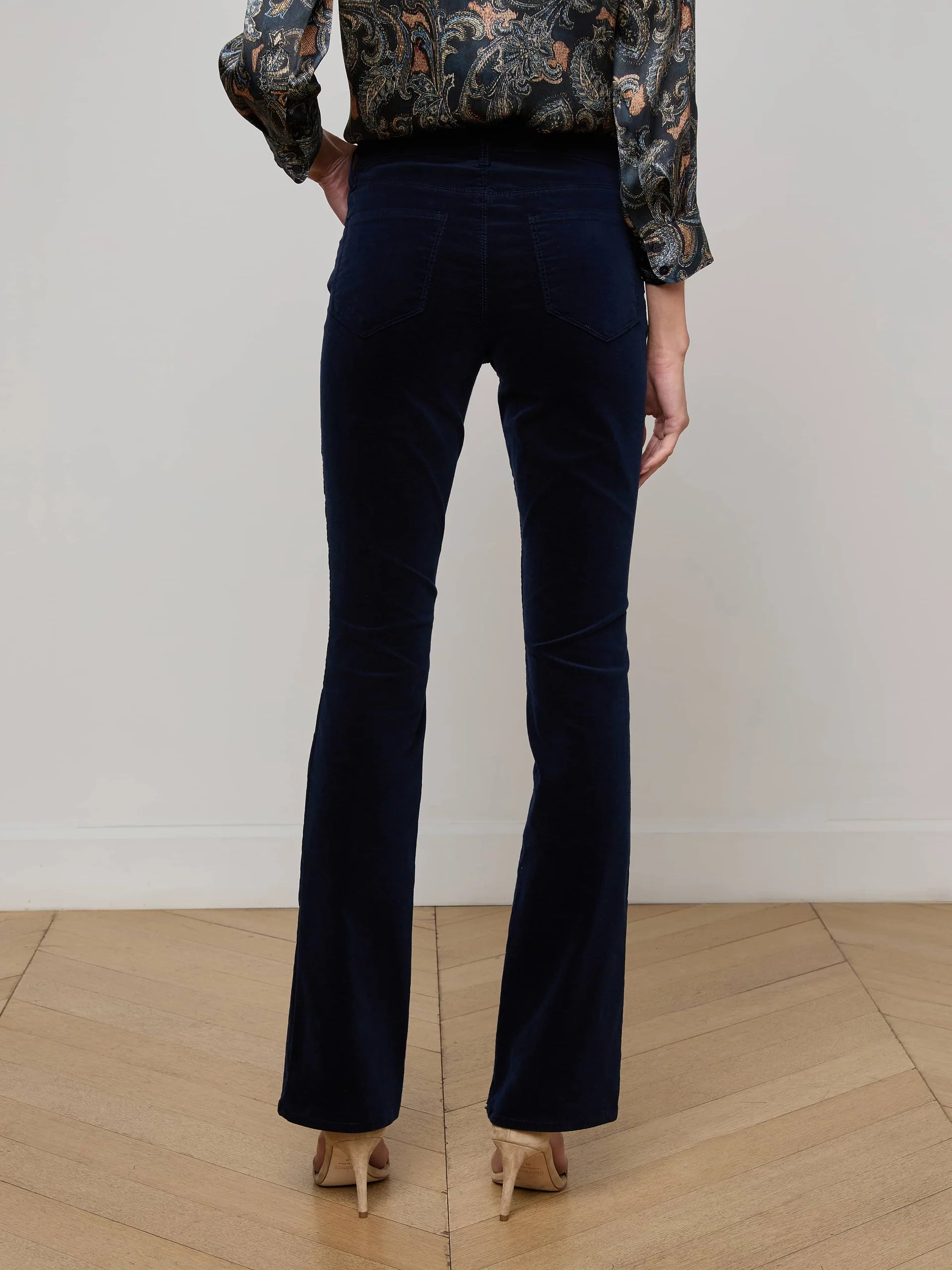 L'Agence Stevie Velvet Jean - Deep Midnight